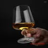 Verres à vin Style européen Niveau professionnel Brandy Snifters Cristal Cognac Whisky XO Dégustation Verre Rouge Whisky Goblet Footed