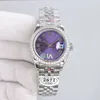 ダイヤモンドウォッチ女性時計28mm自動機械時計ファッション腕時計レディースデザイナーモントレクス904L防水