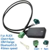 Bluetooth Car Kit 12 Pin 12V Wireless AUX 5 0 Adapter Hands Auto O Cable For A3 A4 B8 B6 A6 C6 B7 C61280e