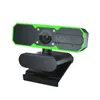 Webcam Microfono per webcam 1080P Luce girevole per lavori video in diretta per fotocamera PC R230728