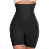 Vita Tummy Shaper Vita alta Mutandine contenitive Donna Senza cuciture Shapewear Roll Shorts Spanx Stomaco Disossamento Panty dimagrante Pancia Gambe strette 230728