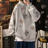 Heren Hoodies Sweatshirts Japanse Cartoon Gedrukt Heren Hoodie Y2K Straat Vintage Trend Anime Kostuum Paar Losse Sweatshirt Harajuku Casual Hoodie Jas 230727