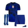 ヨガの衣装Pisic McKennie Soccer Jersey Ertz Altidore Press Wood Morgan Lloyd 22 23アメリカフットボールシャツアメリカ