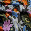 Stof en Naaien Grote Bloemen Heldere Retro Garen Geverfd Jacquard Lente Zomer Elegante Franse Stijl Vrouwen Jurk Diy 50cmx138cm 230727