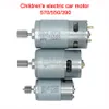 Moteur de voiture électrique jouet pour enfants 12V moteur à courant continu 550 390 pour enfants monter sur moteur de voiture pour véhicule électrique pour enfant 570 35000rp256k