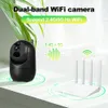 핀홀 카메라 5G IP 실내 Wi -Fi 카메라 1080p PTZ 무선 감시 베이비 모니터 자동 추적 Alexa Security 230727