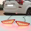 1 Pair LED Reflector light LED Rear Bumper Lamp Braking Light Rear Fog Lamp For Mahindra XUV500 2018 2019280J