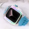 AP Mod Kit Fantasy Polycarbonate Case for Apple Watch Series 8 7 6 5 Silicone Band