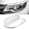 Biltillbehör främre strålkastare baklampor trim klistermärke täcker ram krom yttre dekoration för VW Volkswagen Tiguan 2011-2017257z