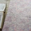 Tessuto e cucito oro rosa fiore viola goffrato jacquard tinto in filo per abiti tende scarpe fai da te 50 cm x 150 cm 230727