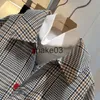 Jacken Baby Junge Mädchen Lange Plaid Jacke Säugling Kleinkind Kind Graben Reversible Windjacke Mantel Frühling Herbst Baby Kleidung 112Y J230728