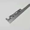 175 20mm för Mitsubishi Black Trim Lancer Emblem Sticker Badge Grs Evo Es Rs Eclipse260e