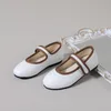 Platte schoenen Kinderen Schoenen Kinderen Keten Casual Schoenen Baby Meisjes Zachte Loafers Peuter Ballet Flats Jongens Witte Mocassin Mary Jane Voor Zomer 230728