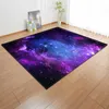 Mattor Galaxy Space Living Room Area Mattor pojkar rum sovrum matta barn lekmatta nebula tryck kök bad golvmatta entré dörrormat r230728