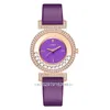 Wristwatches Minimalist Women Watches Simple Diamond Dial Design Ladies Leather Wrist Watch Casual Gifts Clock For Woman