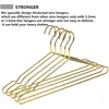 Hangers 41XB 10 stuks zware metalen met inkepingen kleding jas pak shirt organizer