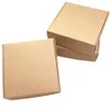 Kraftpapier-Geschenkboxen, schöne Kraftpapier-Box, kleine Größe, 100 Stück2387