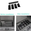 Car Partition ABS Black Trunk Storage Slot Partition Decoration Cover For Jeep Wrangler JL Interior Accessories223C