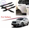 3 cores universais para subaru series forester outback brz wrx 4 pçs pvc carro anti-colisão tira porta do carro pára-choque protetor guarnição str291w