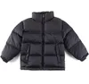 Casaco de plumas de designer infantil multicores Jaqueta infantil de inverno Casacos de bebê Jaquetas com letras bordadas grossas e quentes Casacos infantis parkas tamanho 100-150