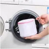 Laundry Bags Houseware Bra Lingerie Mesh Wash Bag Clothes Storage Organizer For Washing Hine Drop Delivery Home Garden Housekee Organi Ot8Ho