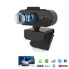 Webcams Webcam Web Mini caméra Web avec microphone pour ordinateur portable Réunion en direct pour Skype Came R230728