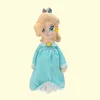 Usine en gros 25cm 3 couleurs Brigitte jaune Daisy bleu Rojetta Princesse Luigi jouets en peluche film jeux de télévision poupées périphériques cadeaux pour enfants