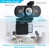 Webcams Webcam 1080P Volledige webcam met microfoon Web 1080p voor pc Computer Laptop Desktop Camara Web