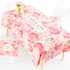 Tafelkleed Nordic Rose Bloem Tafelkleed Kleine Verse Salontafel Cover Huishoudelijke Rechthoekige Rose Tafelkleed Tafel R230731