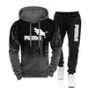 Men's Tracksuits 2023 Mens Tracksuit Hoodies And Black Sweatpants High Quality Male Dialy Casual Sports Jogging Set Autumn