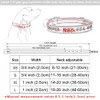 Nylon Anpassad hundkrage Personlig broderi Pet Dog Tag Collar Justerbar valpens typskylt ID -krage för små stora hundar L230620