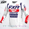 Cyclisme Chemises Hauts Hommes Descente T-shirt VTT FXR RACING Maillot De Vélo De Montagne À Manches Courtes Camiseta Enduro Vtt Chemise DH Mx Moto Motocross 230728