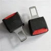 2PC Universal Adjustable Extender Extension Car Safety Belt Clips Black Seat Belts And Padding269f