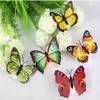 20PCS LED 3D Schmetterling Wand Aufkleber Nachtlicht Lampe Leuchtende Wand Aufkleber Aufkleber Haus Dekoration Home Party Schreibtisch Decor240Z