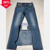 Jeans pour femmes mens vrais jeans pantalons longs mens ligne grossière super religion vêtements homme casual crayon bleu noir denim pantalon m2918