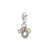 925 Sterling Silver Pandora Demon Pendentif Couronne Série O Boucle Fixe Perlée DIY Convient aux Bijoux Primitive Pandora Accessoires de Mode Livraison Gratuite