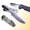 Coltello pieghevole con cuscinetto a sfera ZT 0630 D2 Drop Point Lama per lavaggio in pietra G10 Manico in lamiera di acciaio inossidabile Coltelli EDC9998940