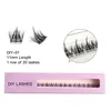 Bath Tools Accessories Diy False Eyelash Extension Reusable Wispy Eyelashes Natural Thick Crisscross Individual Lashes Cluster For Dhgmb