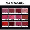 Lipstick 12pcs/lot Waterproof Nutritious Velvet Lip Stick Red Tint Nude Women Fashion Lips Makeup Set With Box Drop 230727