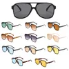 Sonnenbrille Outdoor Play Anti Ultraviolett Mode Persönlichkeit Große Rahmenbrille Einfache Vielseitige Doppelstrahlbrille