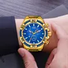 Hommes montre Temeite Quartz analogique créatif grandes montres hommes d'affaires étanche militaire montres-bracelets mâle horloge Relogio Masculino216P