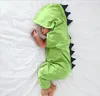 Pyjamas bébé vêtements à capuche dinosaure combinaison né infantile garçon fille onesie barboteuse tenues combinaisons 230728