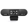 Webcams Webcam 1080P-Kamera, LED-Licht, Sicht, Autofokus, digitales Mikrofon mit Sockel