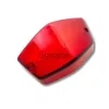 モーターサイクル照明モーターサイクルテールライトカバー赤色の腹筋バイクアクセサリーリアブレーキランプシェル用ホンダスティードVLXシャドウNV VT 400 600 X0728