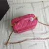 Make-uptassen Cases Womens Designer Classic Quilted Vanity Box Bags Met Mirror Top Co Handle Tote GHW Crossbody Shoulder Cosmetic Z230731
