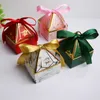 Gem Tower Bronzing Candy Box Hochzeit Geschenk Verpackung Box nur für Sie Schokolade Süßigkeiten Papier Geschenkbox für Babyparty Event Party L230620