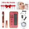 Tätowiermaschine Charmant Kit Professioneller digitaler Rotationsstift mit 8-mm-Kartuschennadel für Permanent Make-up Augenbrauen 230728