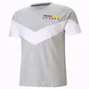 F1 Racing Culture Polo Shirt Formel 1 Kortärmad skjorta snabbtorkande motorcykel rund hals t-shirt och racing bana cykling 334G