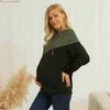 Moderskapsklänningar Föregående artikel Patpatpat Gravid kvinnokläder Care Warm Long Sweatshirt Z230728