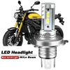 Iluminação da motocicleta 1Pc Motocicleta H4 H1S 9003 LED HiLo Lâmpadas 4800LM 6000K Branco CANbus para Yamaha XSR 700 XTribute XSR 900 x0728